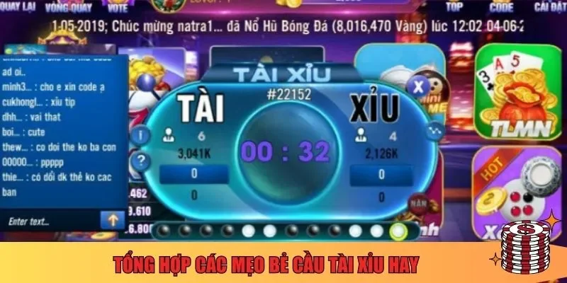 Tổng hợp các mẹo bẻ cầu Tài xỉu hay